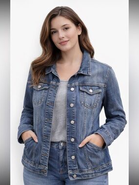 Women's Classic Blue Denim Jacket